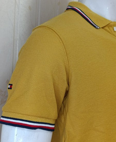 Tommy Hilfiger Mustard Polo Shirts