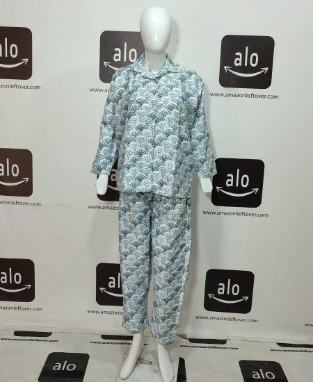 A Za Ra Ark Green Sleepwear PJ's