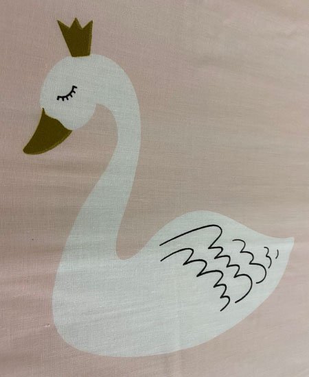 Barbie Doll Duck's Bedsheet