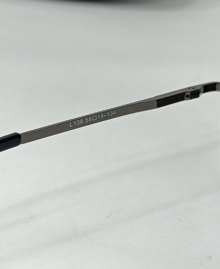 Lacste Metallic Black Sunglasses-LOCAS01