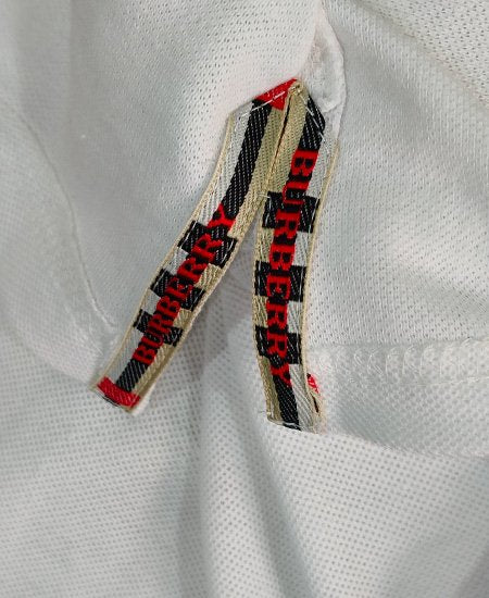 Burberry Snow White Polo Shirt P1
