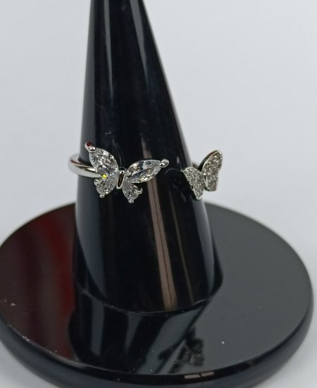 Jewelry Cartier Butterfly Ring silver 925