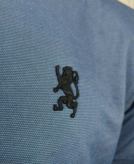 Giordano T-Shirts Blue jacquard