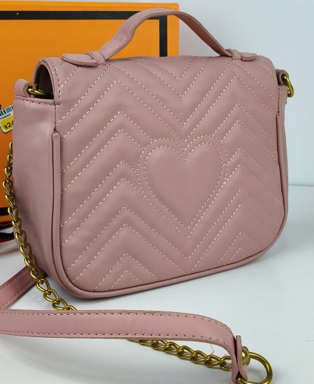 Gucci Handbag Pink Heart