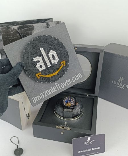 Hublot Watch fusion skeleton Black