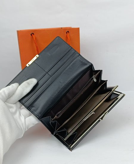 Jungle Tree Ladies Wallet Black