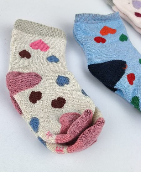 Kid's Girl's Winter Socks Pack of 5