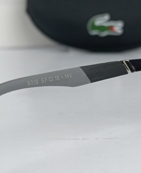 Lacoste Aviator Sunglasses Silver Lac024