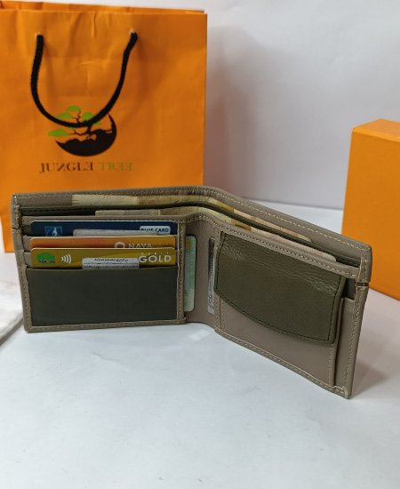 Jungle Tree Men's Leather Wallet