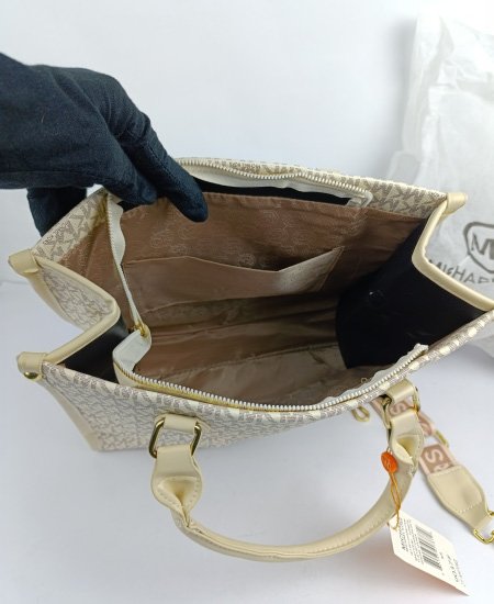 Michael Kors Tote Handbags Off-White