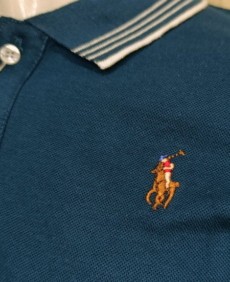 Polo Ralph Lauren Polo Shirts Ocean Blue Small Logo