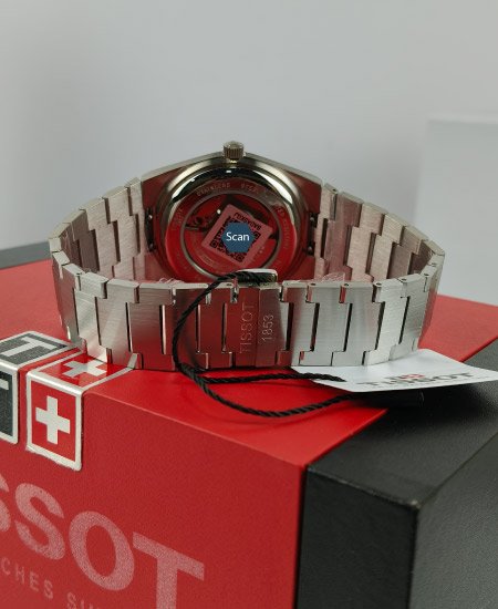 Tissot PRX Titanium Blue 38mm T137.807.44.041.00 Automatic Watch