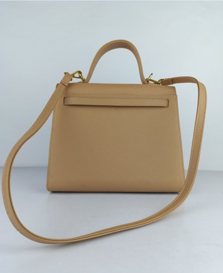 Hermes Kelly Handbags Beige in Original Leather