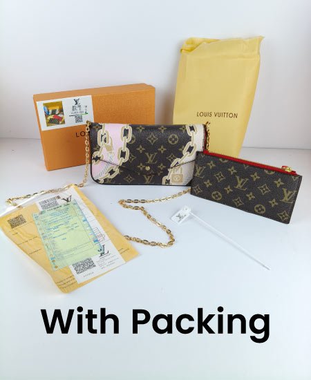 LV Ladies Hand Carry 3Pc Red