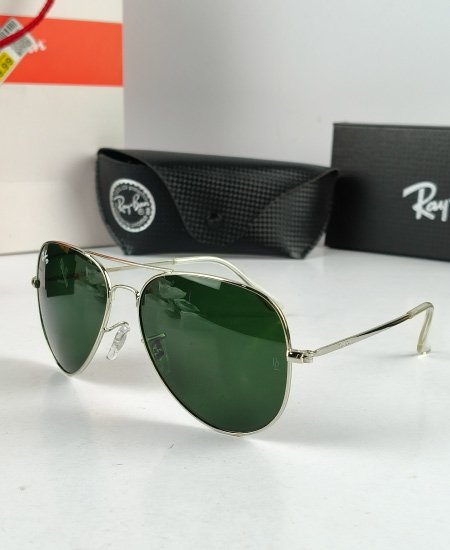 1.6 Ry Bn Silver Aviator Sunglasses USA