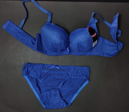 2-PC Sushiyi Blue Bra 36