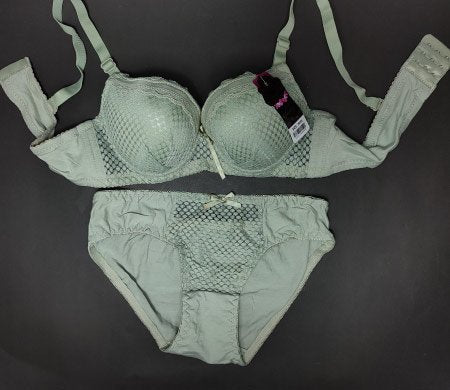 2-PC Sushiyi Green Bra 38