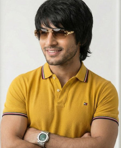 Tommy Hilfiger Mustard Polo Shirts