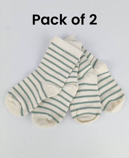 Z Kid's Cotton Winter Socks Pack of 2 (1-2Year) D17