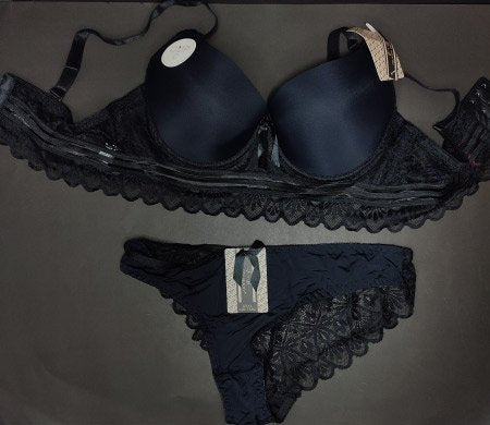 2pc Bra Black Felicity 46