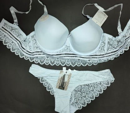 2pc Bra Sky Blue Felicity 44