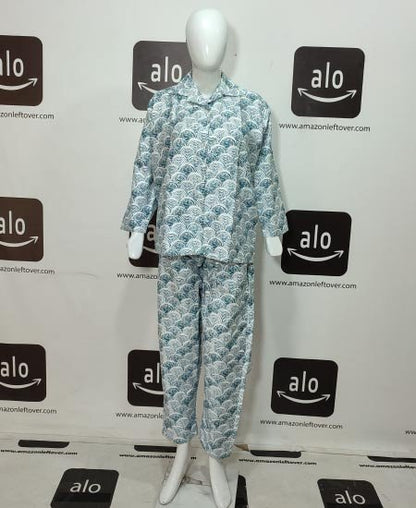 A Za Ra Ark Green Sleepwear PJ's