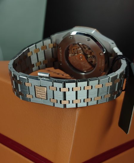 AP Royal Oak Luxury Skeleton Watch 15407ST.OO.1220ST.01