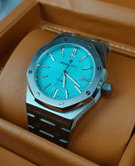 AP Watch Royal Oak Tiffany Watch 15500ST.OO.1220ST.041
