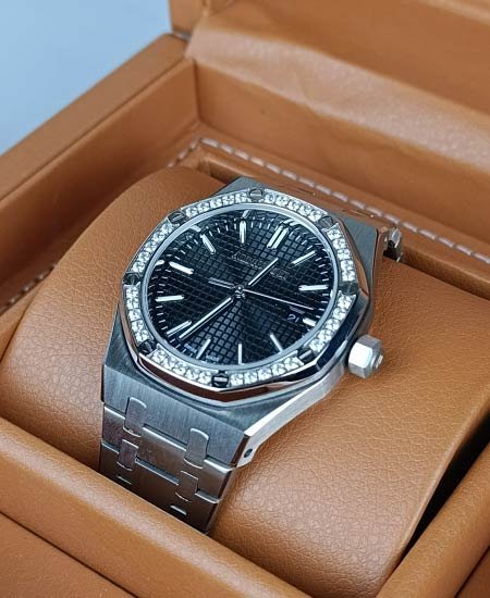 AUDEMARS PIGUET Watch Black 15551ST.ZZ.1356ST.01