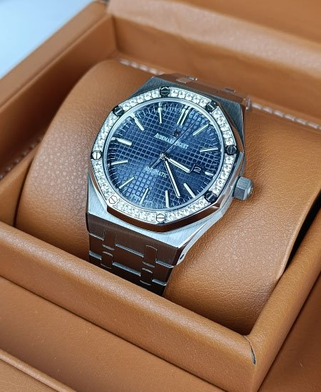 AUDEMARS PIGUET Watch Blue 15551ST.ZZ.1356ST.01