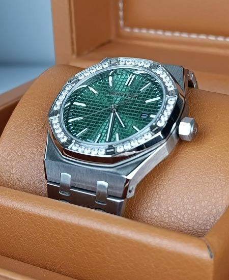 AUDEMARS PIGUET Watch Green 15551ST.ZZ.1356ST.01
