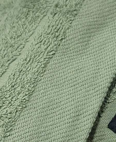 Bath Towel Elegant Natural Green