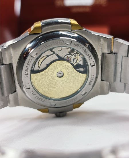 PATEK PHILIPPE watch Nautilus 3800-001 Two-Tone Men's Watch