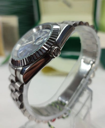 Rolex watch Day-Date Men's Watch White Gold Blue Dial 228239
