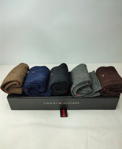 TOMY HIFIGR GIFT BOX ARGYLE MIX SOCKS