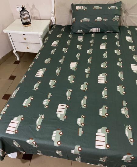 Single Bed Sheet Cars Collection