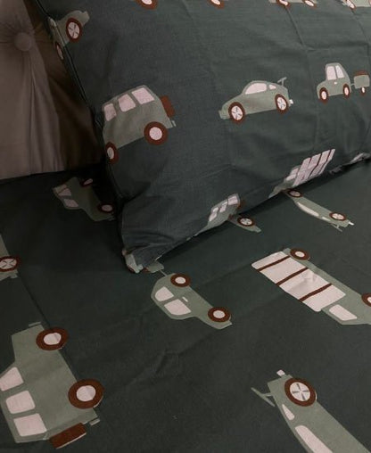 Single Bed Sheet Cars Collection