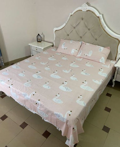 Barbie Doll Duck's Bedsheet