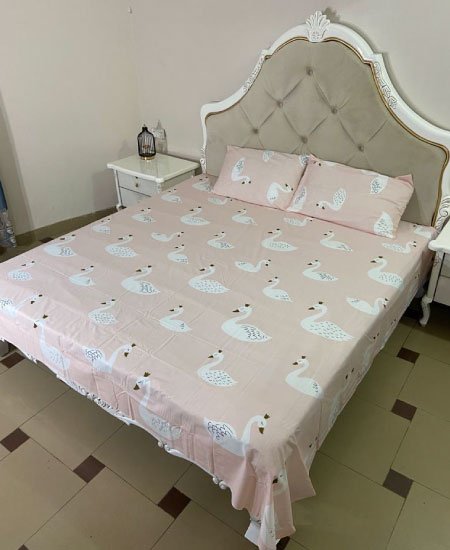 Barbie Doll Duck's Bedsheet