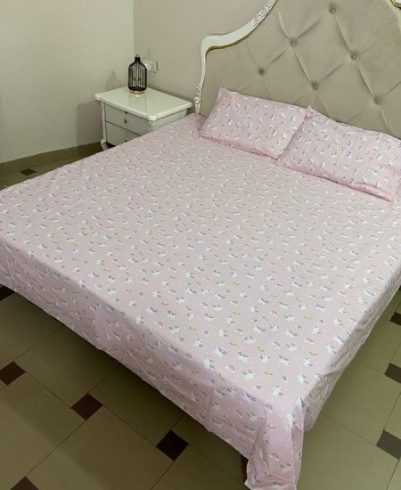 Barbie Unicorn Bedsheet
