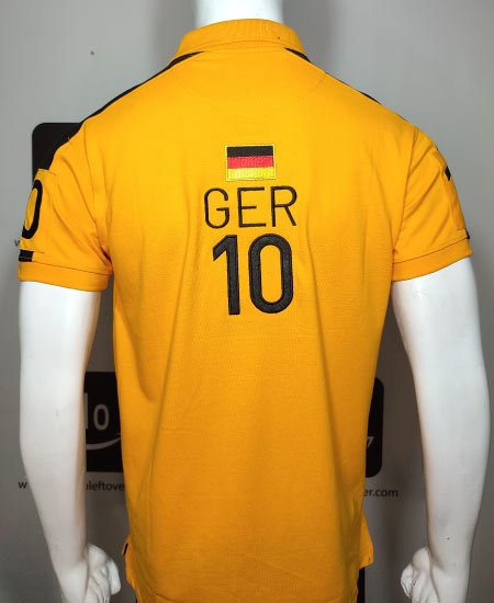 Germany Polo Shirt Mustard