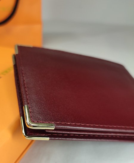 Jungle Tree Golden Tip Mehroon Wallet