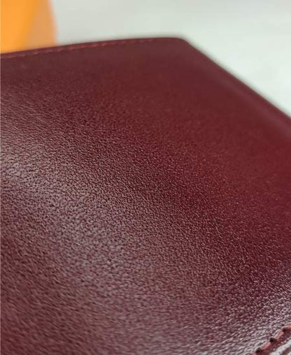 Jungle Tree Golden Tip Mehroon Wallet