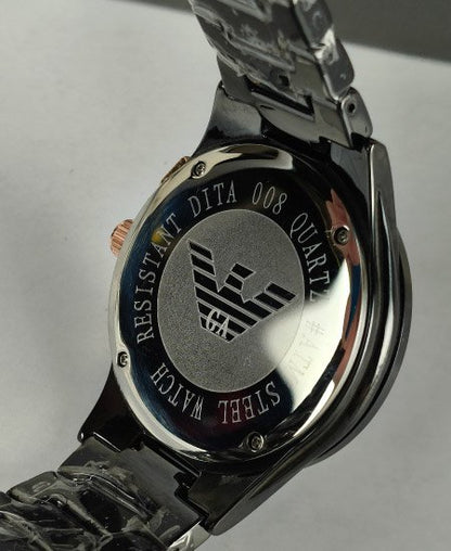 Armani Ceramic Black Watch