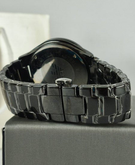 Armani Ceramic Black Watch