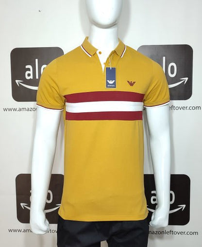 Armani Polo Shirt Mustard