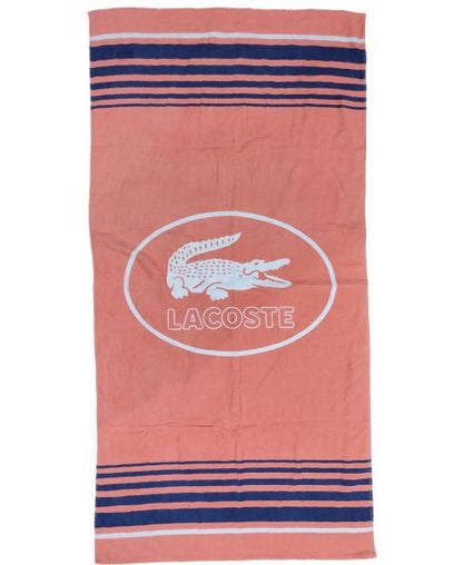 Bath Towel Lacste Pink