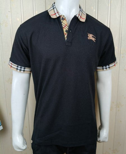 Burberry Black Polo Shirt