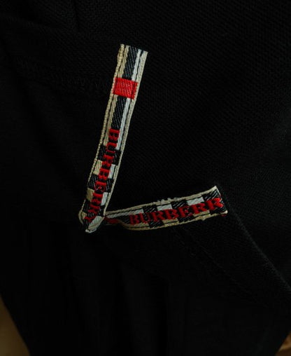 Burberry Black Polo Shirt