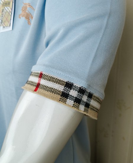 Burberry Ice Blue Polo Shirt